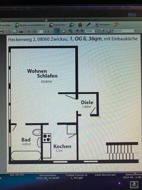 Foto - Etagenwohnung in Zwickau zur Miete