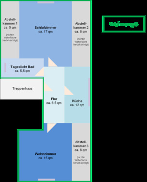 Foto - 2 Zimmer Etagenwohnung zur Miete in Augsburg