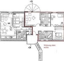 Gemütliche, großzügige Dachgeschoss-Wohnung - Laage