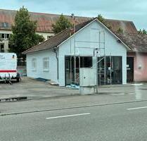 Autohandelsplatz mit Büro und Aufbereitungshalle - Backnang