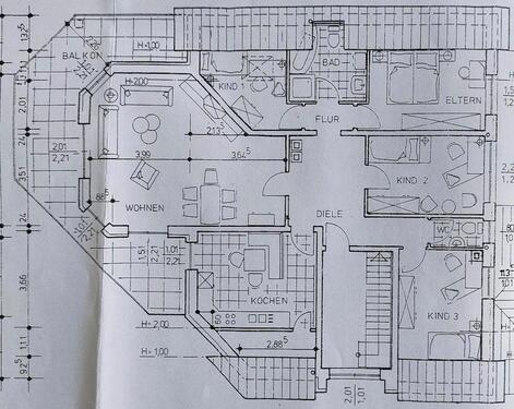 Foto - Schöne 5 Zimmer Wohnung - 850,00&nbsp;EUR Kaltmiete, ca.&nbsp; 130,00&nbsp;m&sup2;