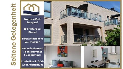 Foto - Exklusives Penthouse im Nordsee Park Dangast zu vermieten – Loftcharakter und Strandnähe