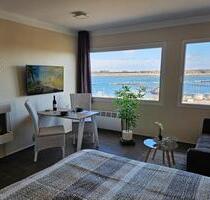 Unverbauter Hafenblick Ferienwohnung Fehmarn Südstrand traumhaft