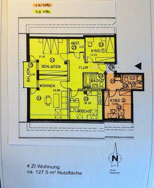 Foto - Mühldorf am Inn, 4 Zimmerwohnung (3+1)