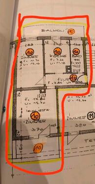 Foto - 2 Zimmer Etagenwohnung zum Kaufen in Mannheim