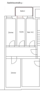 Foto - Geräumige 2 Raumwohnung + Balkon + Badewanne + frisch saniert + Fernwärme