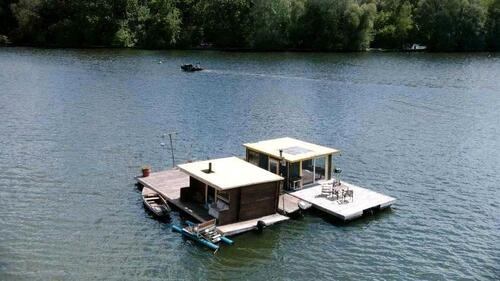 Foto - ♥ Sauna-Insel mieten mit Kamin, Hausboot & Hot Tub in Berlin ♥