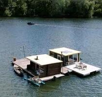 ♥ Sauna-Insel mieten mit Kamin, Hausboot & Hot Tub in Berlin ♥