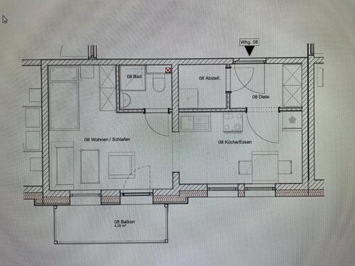 Foto - 1 Zimmer Etagenwohnung zur Miete in Bad Lauterberg im Harz
