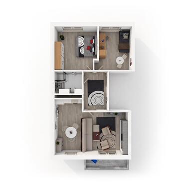 Foto - 3 Zimmer Etagenwohnung in Lugau/Erzgebirge