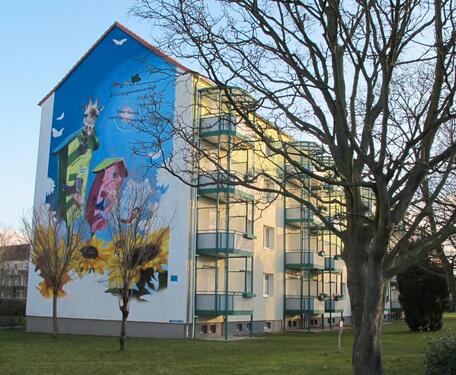 Foto - große 2-R-Wohnung mit Balkon in super Lage in Lucka (Thüringen), W0047