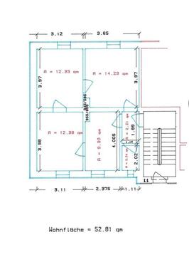 Foto - 3 Zimmerwohnung Weiden Zentrum Klinikumsnähe