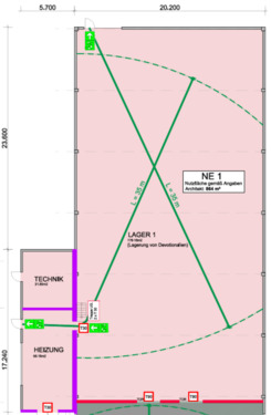 Foto - Lagerhalle in 47623 Kevelaer zu vermieten - sofort verfügbar