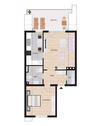Foto - Moderne 2 Zimmer Wohnung mit Balkon und Garage im Brusenkamp II