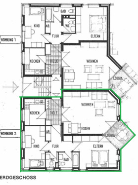 Foto - 3 Zimmer Wohnung in Bückeburg - 720,00&nbsp;EUR Kaltmiete, ca.&nbsp; 84,00&nbsp;m&sup2;