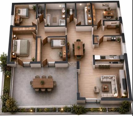 Foto - 7 Zimmer Terrassenwohnung in Schlangen