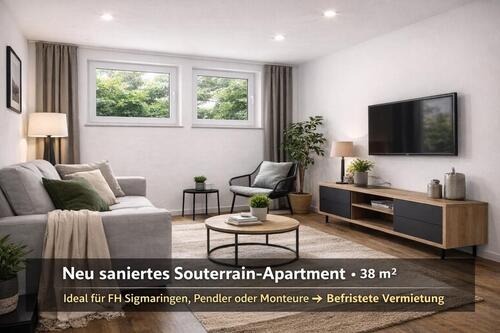 Foto - Wohnung ab 01.06. für Monteure, Pendler, Studenten möbliert.