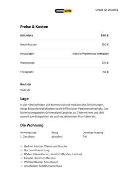 Foto - Etagenwohnung zur Miete in Lauchhammer