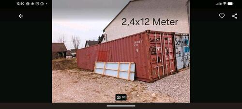 Foto - Container Lager Stellplatz Garage, bezahlbar, Autobahnnähe