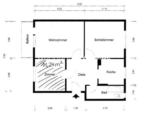 Foto - Wohnungsswap - 3 Zimmer, 74 m² - Rhöndorfer Straße, Lindenthal, Köln