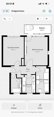 Foto - Erdgeschoßwohnung in Darmstadt zur Miete