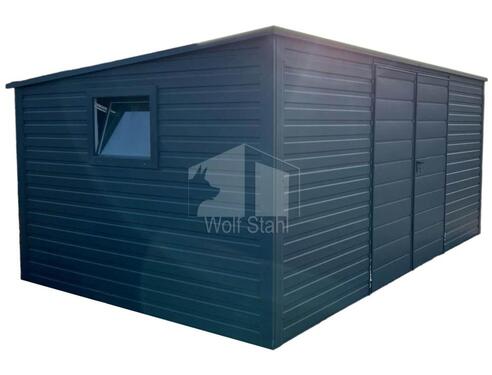 Foto - Gartenschuppen 5,5x3 Gartenhaus günstig mit Aufbau GP344