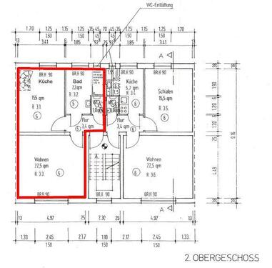 Foto - 2.5 Zimmer Maisonettenwohnung zur Miete in Papendorf
