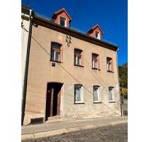 Reihenhaus Einfamilienhaus in Meerane Haus mit Garten zum Ausbau