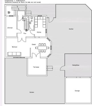Foto - 6 Zimmer Etagenwohnung zur Miete in Schutterwald
