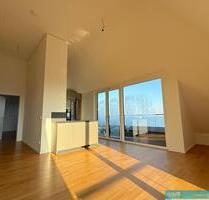 Dachgeschoß mit Blick auf die Dahme - Erstbezug - drei Dachterrassen und Parkplatz! - Berlin Treptow-Köpenick