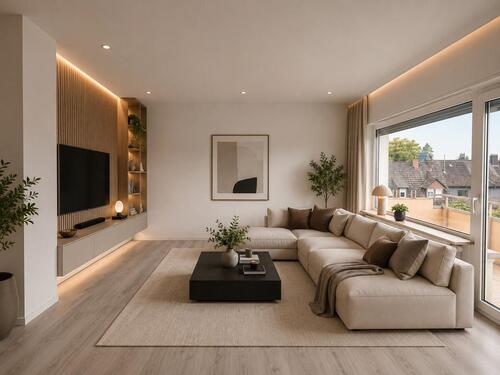 Foto - Helle 3-Zimmer-Wohnung mit Balkon, Einbauküche & traumhafter Aussicht in Baden-Baden Ebersteinburg