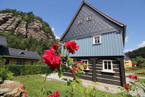 Foto - GEBIRGSHÄUSL OYBIN Zittauer Gebirge +++ Ferienhaus im SANDSTEIN