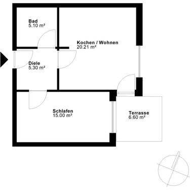 Foto - Etagenwohnung zur Miete in Laatzen