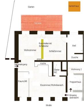 Foto - Großzügige Erdgeschosswohnung mit Sonnengarten und Garage
