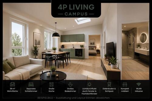 Foto - Design Apartment (39 m²) mit separatem Schlafzimmer