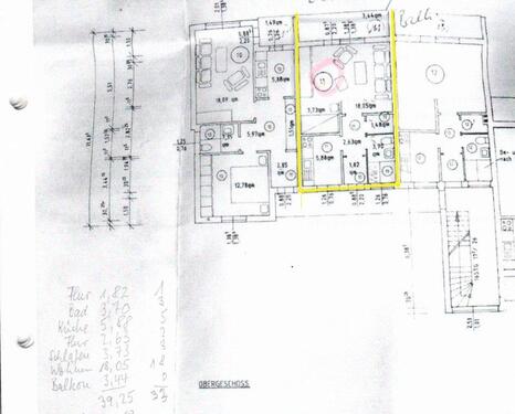 Foto - 1 Zim. Apartment in Osnabrück-Eversburg