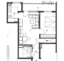 Wohnung,Wesseling,Köln,frisch renoviert 54qm,Balkon, Tiefgarage
