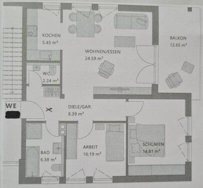 Foto - Etagenwohnung in Bad Camberg zur Miete