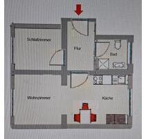 Wohnung Souterrain 2ZKB Büttelborn