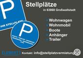 Foto - Parkplatz Stellplatz Aussenstellplatz Wohnwagen Wohnmobil Boot An
