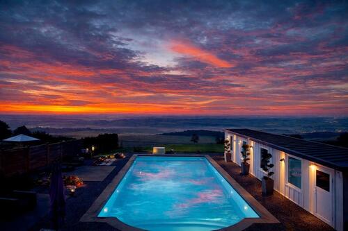 Foto - Haus mit Pool und 100 km Fernblick