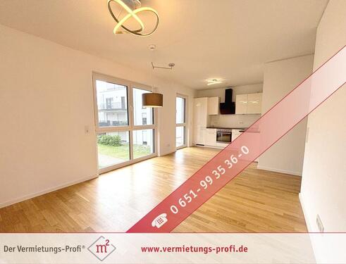 Foto - Moderne 2-Zimmer-Wohnung mit großzügigem Balkon und schönem Ausblick ins Grüne
