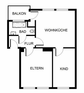 Foto - Etagenwohnung zur Miete in Gelsenkirchen