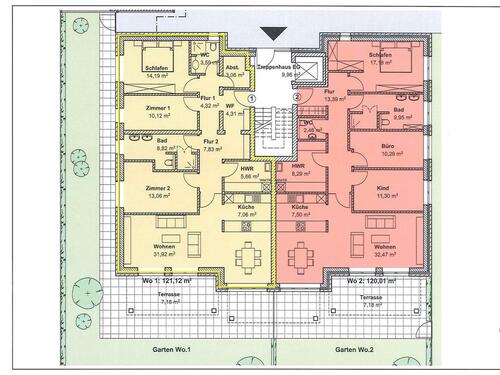Foto - 4 Zimmer Erdgeschoßwohnung in Vechta