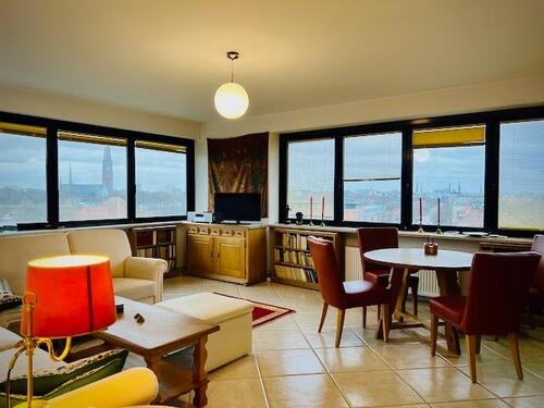 Foto - Panoramablick über Hamburg ( 2 Zimmer Wohnung im Mundsburgtower)