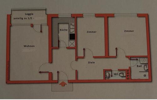 Foto - 3 Zimmer Wohnung in München Allach-Untermenzing zu vermieten