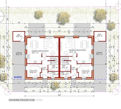 Foto - 5 Zimmer Doppelhaushälfte zur Miete in Großefehn