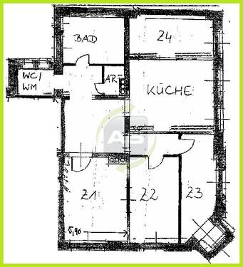 Foto - Etagenwohnung zur Miete in Crimmitschau