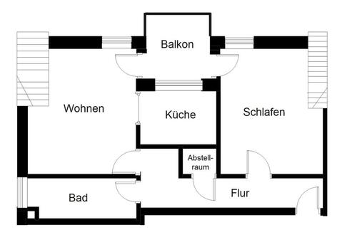 Foto - Seniorenwohnung zu vermieten - 530,00 EUR Kaltmiete,