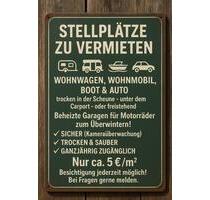 Vermiete Stellplätze für Wohnwagen-, Wohnmobil-, Boot- und Auto - Frankenberg (Eder)